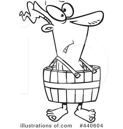 Royalty-Free (RF) Barrel Clipart Illustration by toonaday - Stock Sample #440604