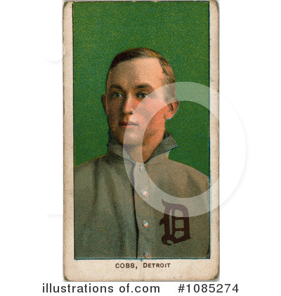 Ty Cobb Clipart #1085274 by JVPD