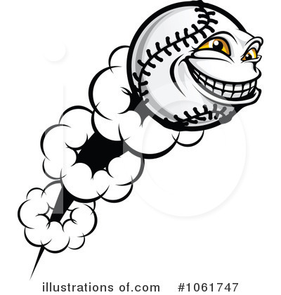 Softball Clipart #1061747 by Vector Tradition SM