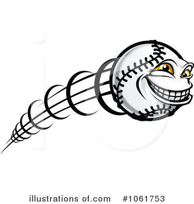 Royalty-Free (RF) Baseball Clipart Illustration by Vector Tradition SM - Stock Sample #1061753
