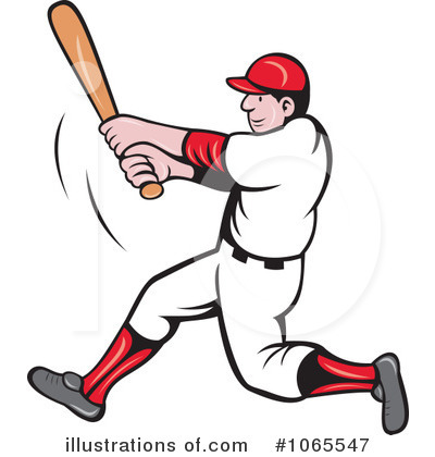 Royalty-Free (RF) Baseball Clipart Illustration by patrimonio - Stock Sample #1065547