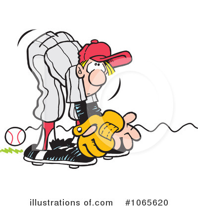 Royalty-Free (RF) Baseball Clipart Illustration by Johnny Sajem - Stock Sample #1065620