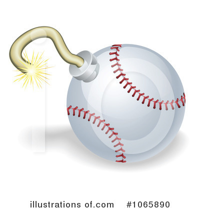 Softball Clipart #1065890 by AtStockIllustration