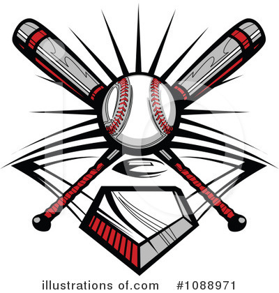 Baseball Clipart #1088971 by Chromaco