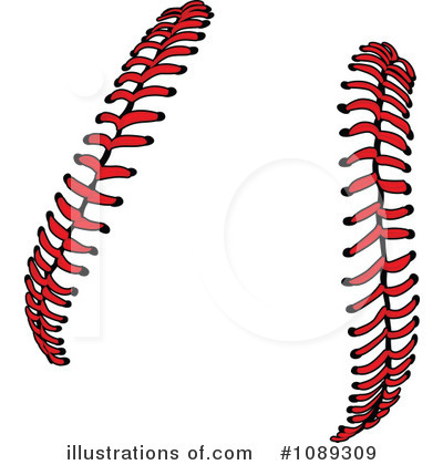 Royalty-Free (RF) Baseball Clipart Illustration by Chromaco - Stock Sample #1089309