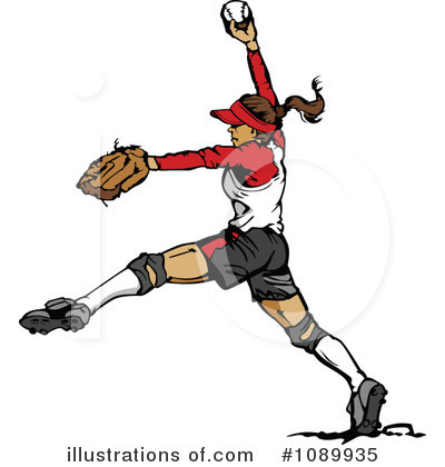Royalty-Free (RF) Baseball Clipart Illustration by Chromaco - Stock Sample #1089935