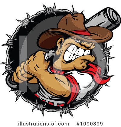 Cowboy Clipart #1090899 by Chromaco
