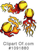 Baseball Clipart #1091880 by Chromaco
