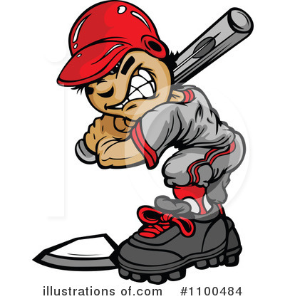 Royalty-Free (RF) Baseball Clipart Illustration by Chromaco - Stock Sample #1100484