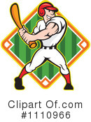 Baseball Clipart #1110966 by patrimonio
