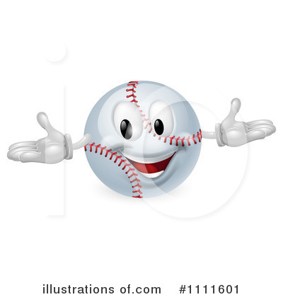 Softball Clipart #1111601 by AtStockIllustration