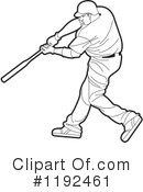 Baseball Clipart #1192461 by Lal Perera