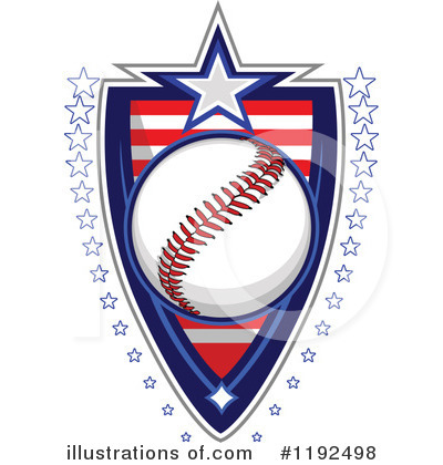 Royalty-Free (RF) Baseball Clipart Illustration by Chromaco - Stock Sample #1192498