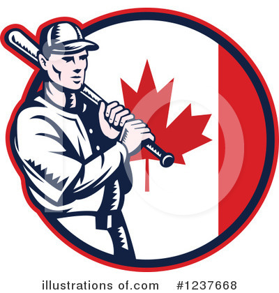 Royalty-Free (RF) Baseball Clipart Illustration by patrimonio - Stock Sample #1237668