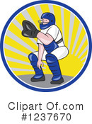 Baseball Clipart #1237670 by patrimonio