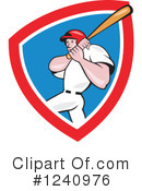 Baseball Clipart #1240976 by patrimonio