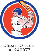 Baseball Clipart #1240977 by patrimonio