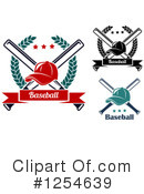 Baseball Clipart #1254639 by Vector Tradition SM