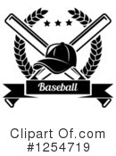Baseball Clipart #1254719 by Vector Tradition SM