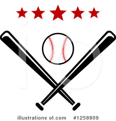 Royalty-Free (RF) Baseball Clipart Illustration by Vector Tradition SM - Stock Sample #1258809