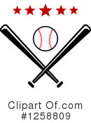 Baseball Clipart #1258809 by Vector Tradition SM
