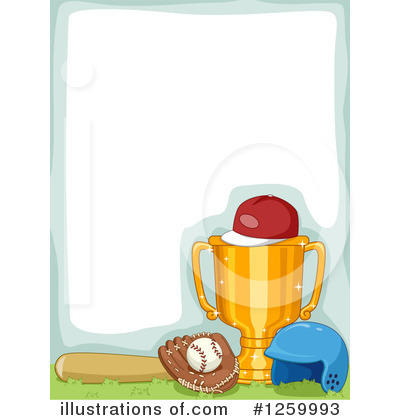 Royalty-Free (RF) Baseball Clipart Illustration by BNP Design Studio - Stock Sample #1259993