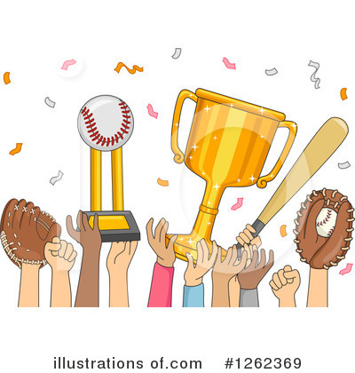 Royalty-Free (RF) Baseball Clipart Illustration by BNP Design Studio - Stock Sample #1262369