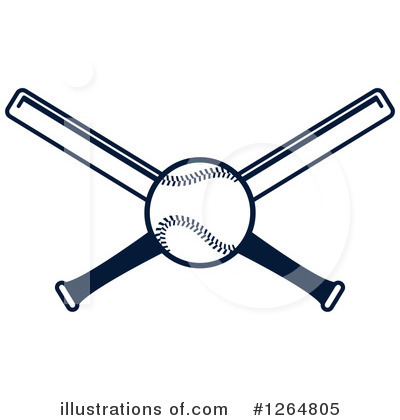 Royalty-Free (RF) Baseball Clipart Illustration by Vector Tradition SM - Stock Sample #1264805