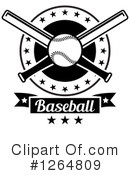 Baseball Clipart #1264809 by Vector Tradition SM