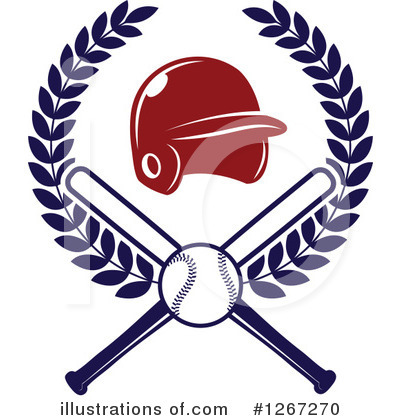 Royalty-Free (RF) Baseball Clipart Illustration by Vector Tradition SM - Stock Sample #1267270