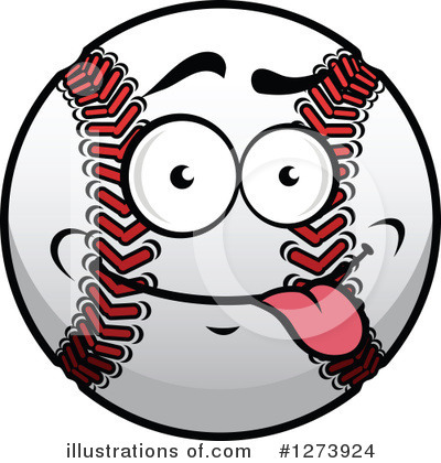 Royalty-Free (RF) Baseball Clipart Illustration by Vector Tradition SM - Stock Sample #1273924