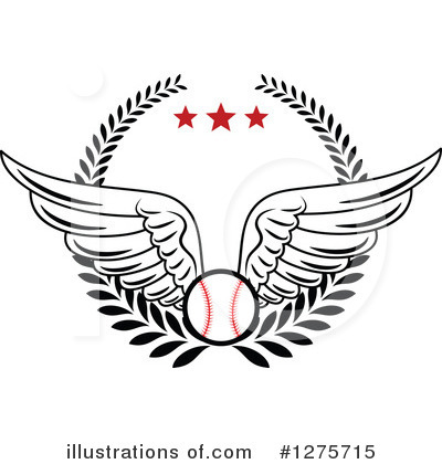 Baseball Clipart #1275715 by Vector Tradition SM
