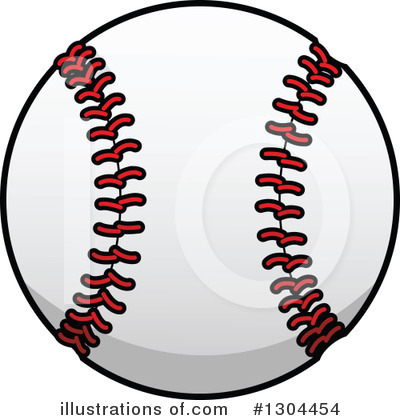 Royalty-Free (RF) Baseball Clipart Illustration by Vector Tradition SM - Stock Sample #1304454