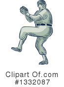 Baseball Clipart #1332087 by patrimonio