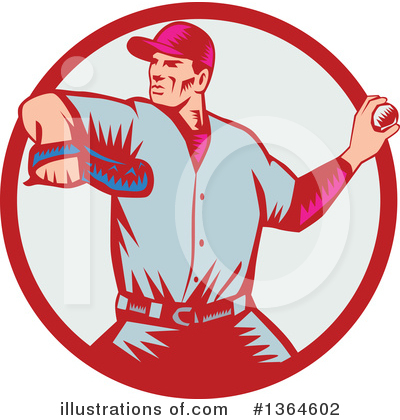 Royalty-Free (RF) Baseball Clipart Illustration by patrimonio - Stock Sample #1364602