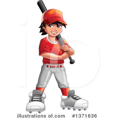 Baseball Clipart #1371636 by Clip Art Mascots