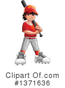 Baseball Clipart #1371636 by Clip Art Mascots
