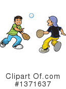 Baseball Clipart #1371637 by Clip Art Mascots