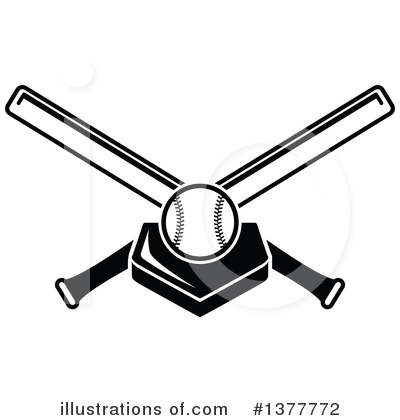 Royalty-Free (RF) Baseball Clipart Illustration by Vector Tradition SM - Stock Sample #1377772