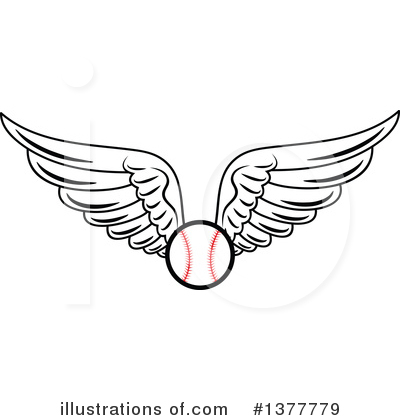 Royalty-Free (RF) Baseball Clipart Illustration by Vector Tradition SM - Stock Sample #1377779