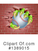Baseball Clipart #1389015 by AtStockIllustration