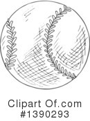 Baseball Clipart #1390293 by Vector Tradition SM