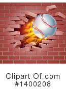 Baseball Clipart #1400208 by AtStockIllustration
