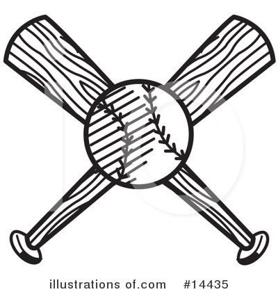 Royalty-Free (RF) Baseball Clipart Illustration by Andy Nortnik - Stock Sample #14435