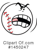 Baseball Clipart #1450247 by Johnny Sajem