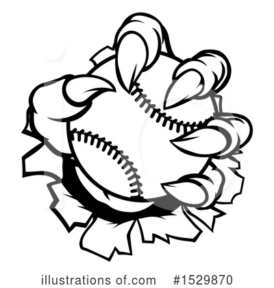 Softball Clipart #1529870 by AtStockIllustration