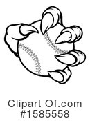 Baseball Clipart #1585558 by AtStockIllustration