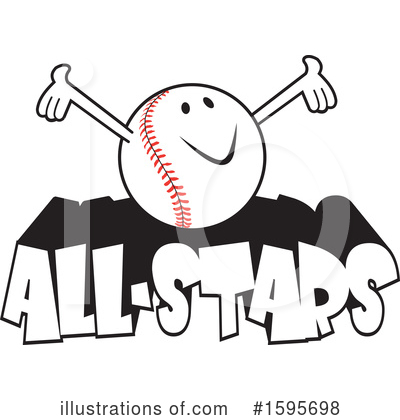 Royalty-Free (RF) Baseball Clipart Illustration by Johnny Sajem - Stock Sample #1595698