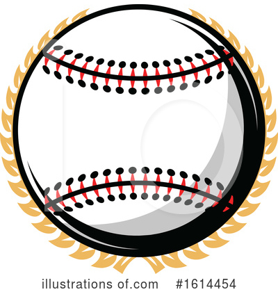 Royalty-Free (RF) Baseball Clipart Illustration by Vector Tradition SM - Stock Sample #1614454