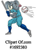 Baseball Clipart #1692380 by AtStockIllustration